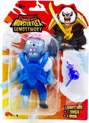 Figúrka Gumostwory – vesmírny zombie bojovník so svietiacou laserovou pištoľou