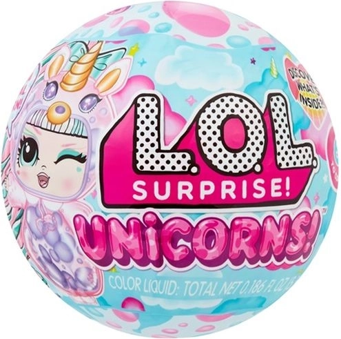 L.O.L. Surprise! Unicorn Tots – kúzelná bábika jednorožec
