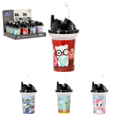 Detský hrnček so slamkou 300 ml