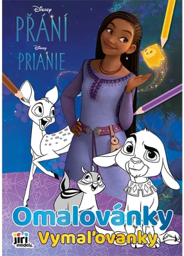Omaľovánka A4 priania