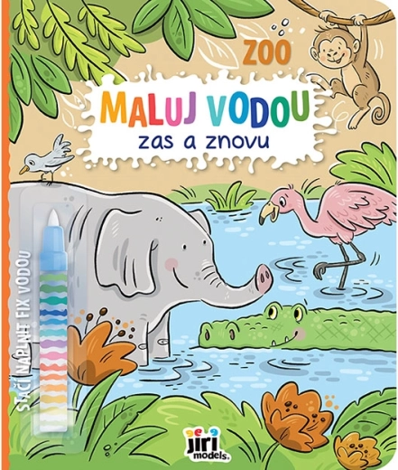 Maľuj vodou znova a znova – Zoo