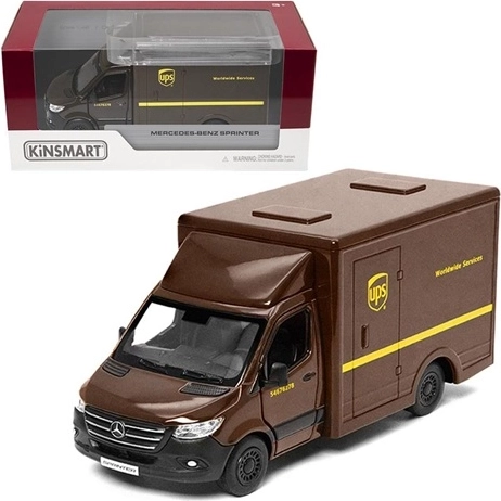 Kinsmart Mercedes-Benz Sprinter UPS v mierke 1:48