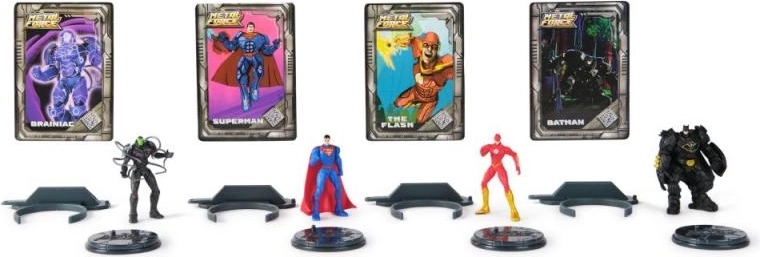 Sada figúrok DC METAL FORCE: Brainiac vs. Batman, Superman a Flash (5 cm)