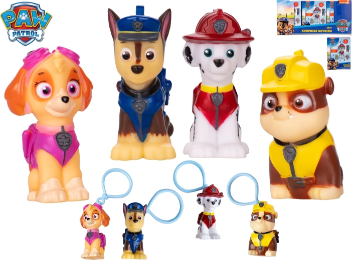 Paw Patrol prívesok na kľúče 8 cm