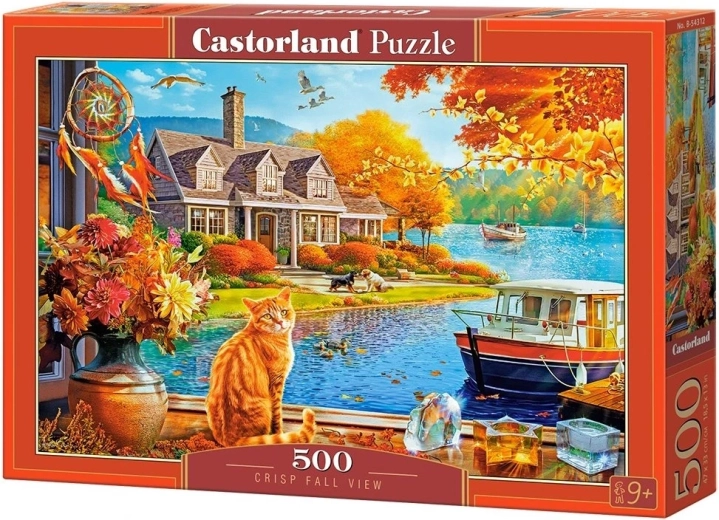 Puzzle Castorland Jesenný výhľad 500 dielikov