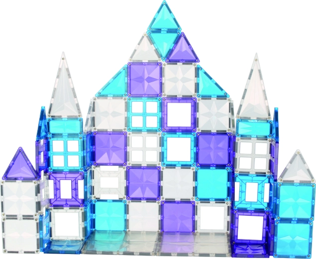 Cleverclixx magnetická stavebnica Mega Ice Crystal Pack 180 dielikov
