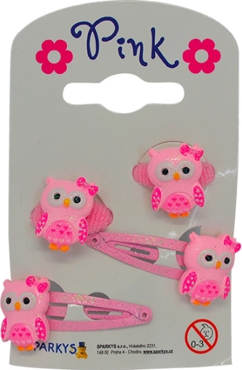 Farebné gumičky a sponky pre deti Sparkys – kreatívna sada na tvorenie doplnkov