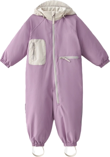 Leokid detská funkčná kombinéza Color Kit Purple Fin veľ. 98 (3–4 roky)