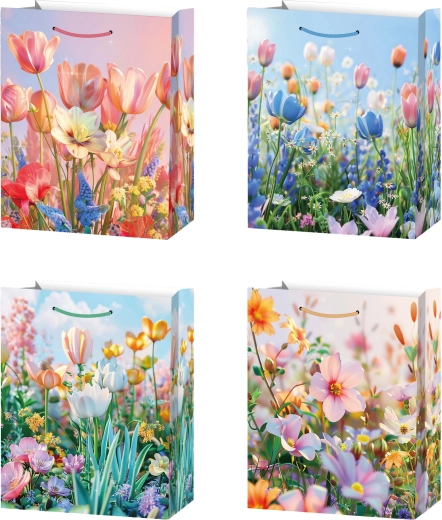 Darčeková taška L lúčne kvety