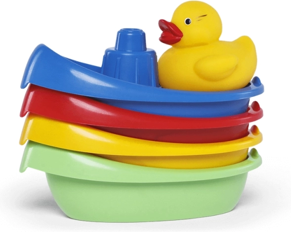 Lodičky do vane s kačičkou – sada 4 ks