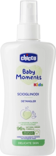 Chicco sprej na rozčesávanie vlasov Baby Moments Kids 200 ml (od 12 mesiacov)