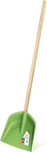 Detská lopata Load Baby s drevenou násadou, svetlozelená