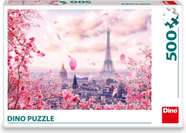 DINO puzzle Ružový Paríž 500 dielikov