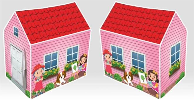 Detský stan Domček s kvetinami