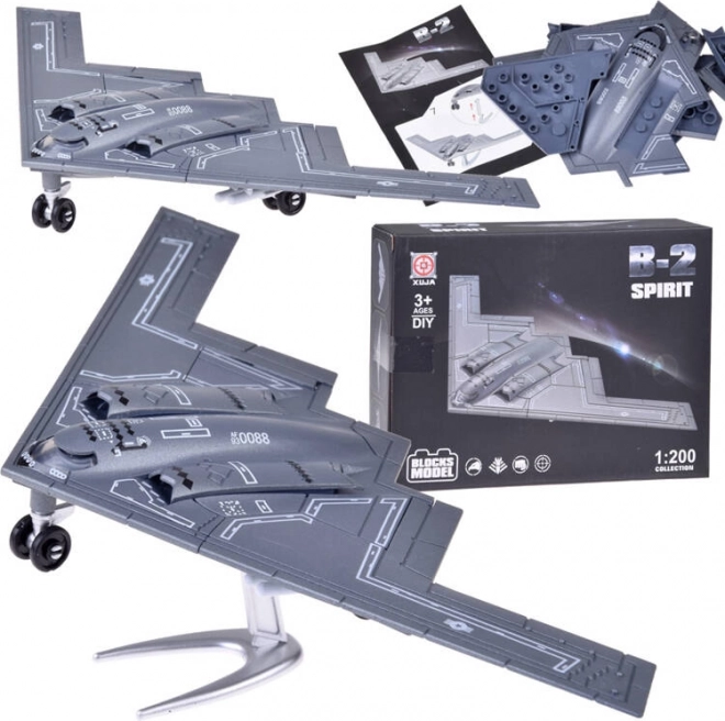 Stavebnicová sada modelu lietadla B-2 Spirit 1:200