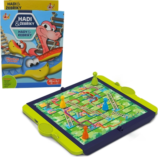 Studo Games hadi a rebríky – rodinná stolová hra