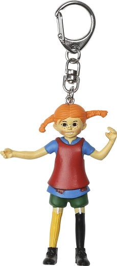 Pippi – prívesok na kľúče s figúrkou Pippi Dlhej pančuchy