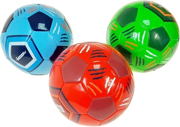Farebná futbalová lopta