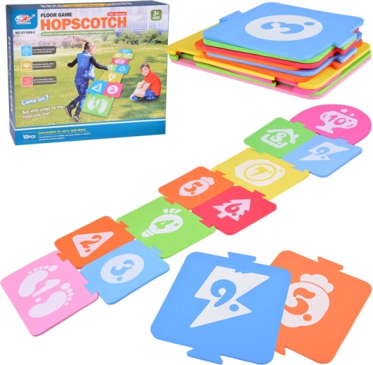 Detská pohybová hra Klasy enové puzzle