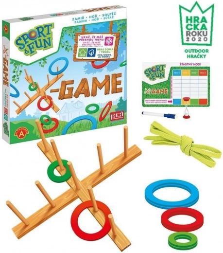 Alexander Sport & Fun X-GAME pohybová hra s krúžkami
