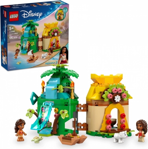 LEGO® Disney Princess 43260 Vaiana a zábava na ostrove