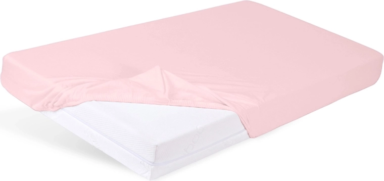 BabyMatex napínacie jersey prestieradlo do detskej postieľky 60 × 120 cm staroružové