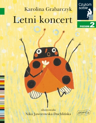 Kniha Letný koncert – edícia Czytam sobie, úroveň 2