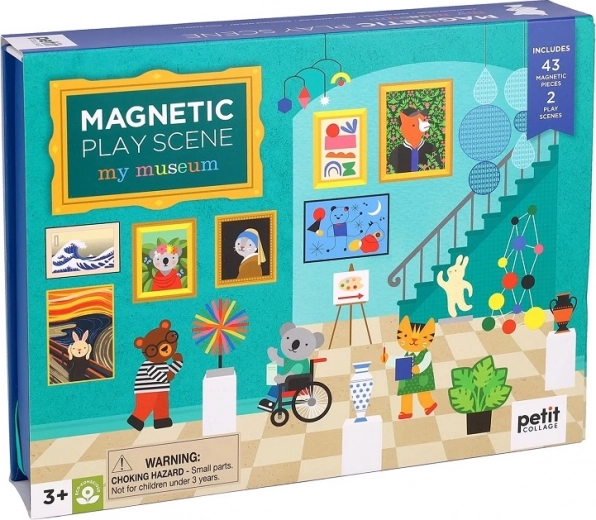 Petit Collage magnetické divadlo Moje Múzeum