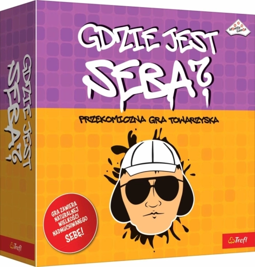 Spoločenská hra Trefl Gdzie jest Seba?