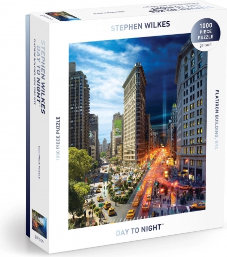 galison puzzle flatiron day to night stephen wilkes 1000 dielikov