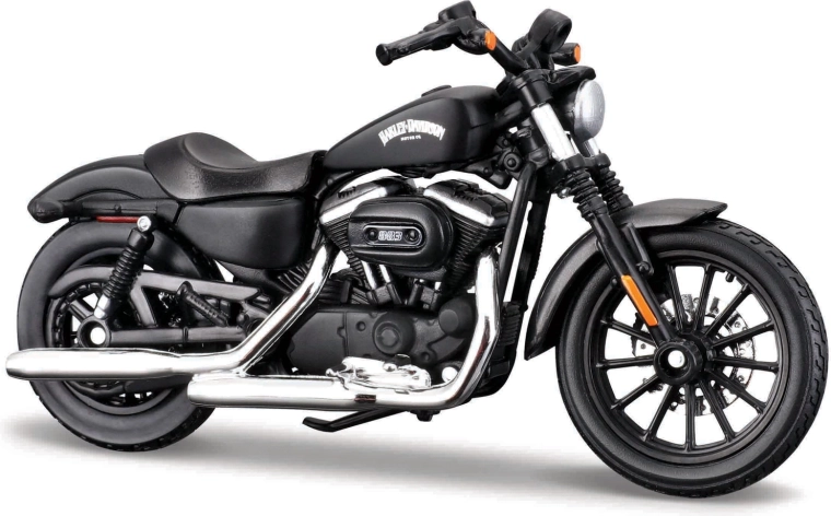 Maisto Harley-Davidson Sportster Iron 883 matná čierna 1:18