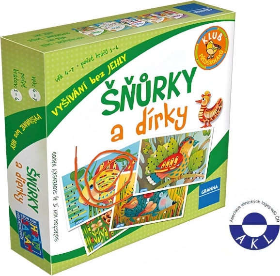 Granna Šnúrky a dierky kreatívna hra