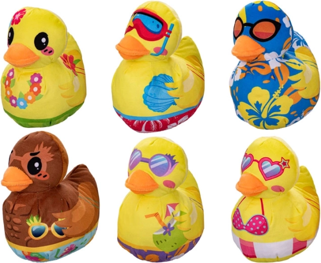 Plyšová kačička 19 cm – prázdninová edícia pre bábätká