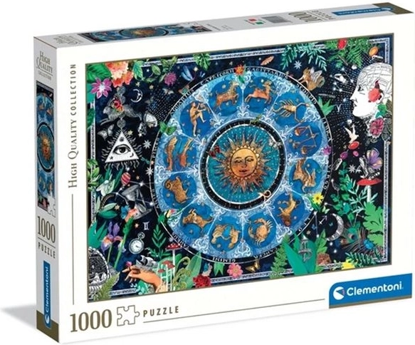 Puzzle Clementoni astrologická mapa 1000 dielikov HQ