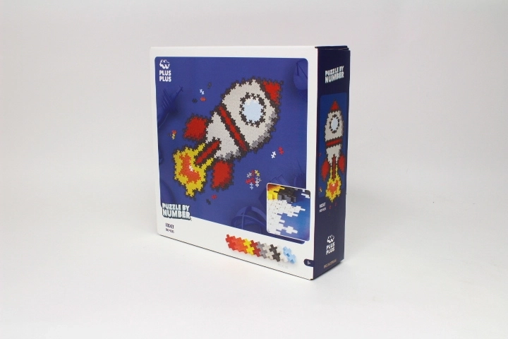 Plus-Plus Puzzle by Number raketa, 500 dielikov