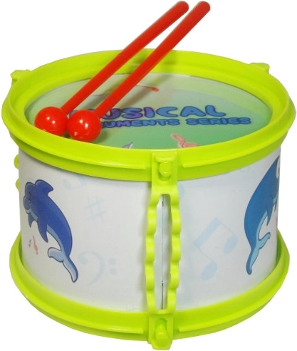 Detský hudobný bubienok s morským motívom
