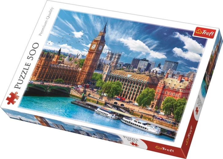 Puzzle 500 dielikov Slnečný Londýn – TREFL