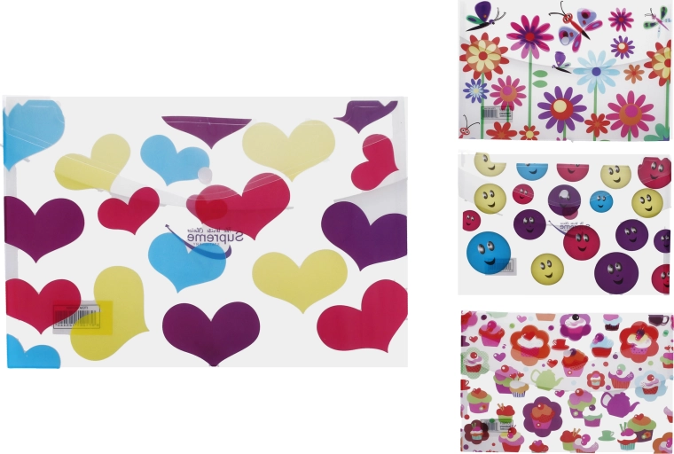 Súbor s drukom 33,5 × 23,5 cm mix motívov