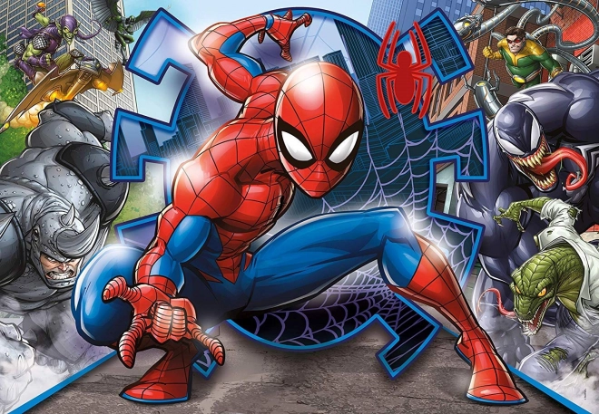 Puzzle 104 dielikov Super Kolor - Spider-Man