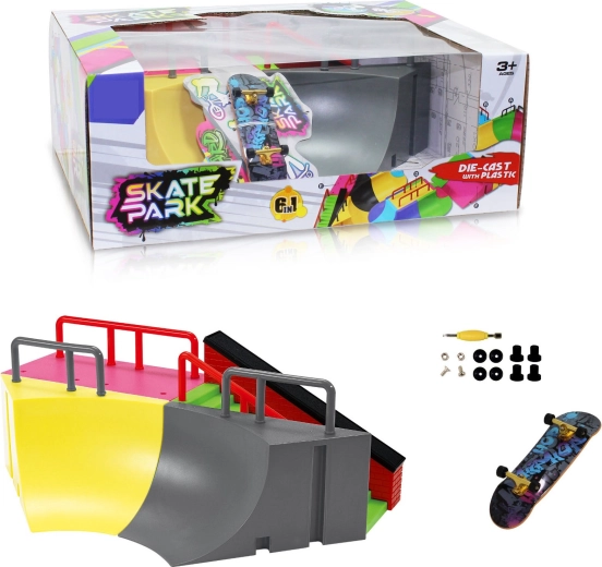 Sparkys modulárny skatepark 6v1 pro fingerboard