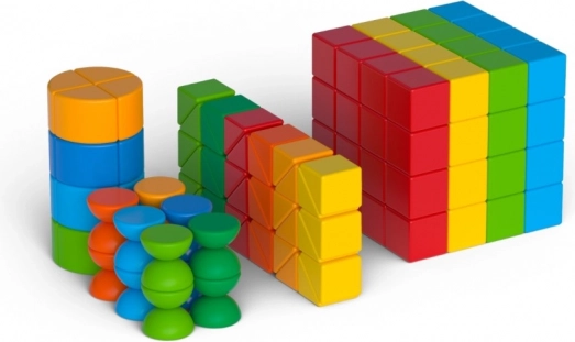 Geomag Magicube Shapes – magnetická stavebnica 164 dielikov