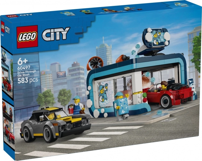 LEGO City automatická priechodná autoumyváreň