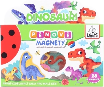 Penené magnety Dinosaure pre deti 4 mm