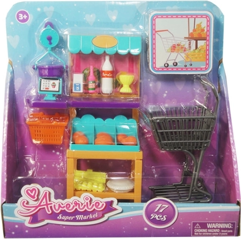 Doplnky pre bábiky – stánok so zeleninou