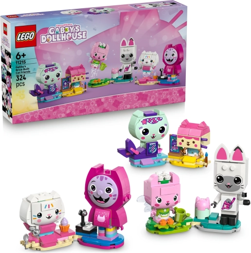 LEGO Gábinin kúzelný domček Gábi a mačací kamaráti z kociek