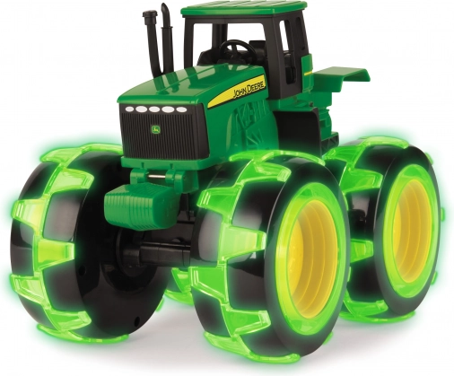 Tomy traktor JOHN DEERE Monster so svietiacimi pneumatikami