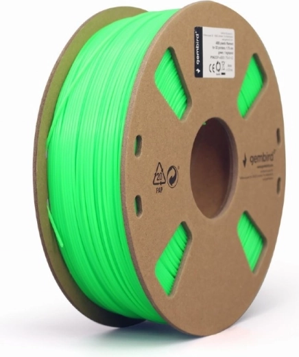 Filament pre 3D tlačiareň ABS 1.75 mm zelený 1kg