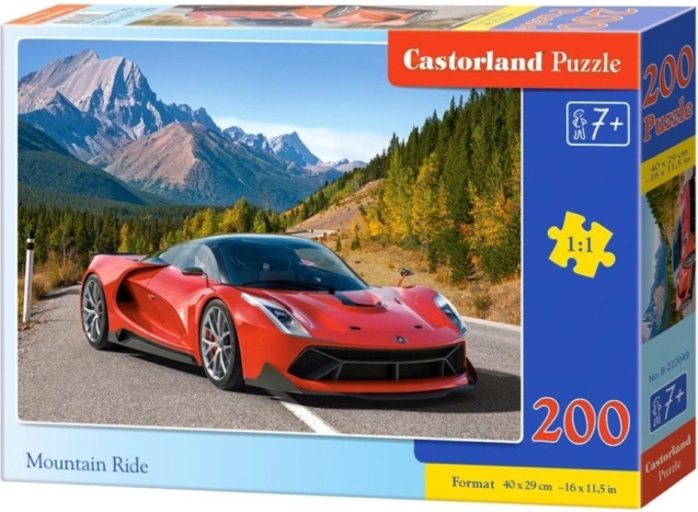 Puzzle Horská jazda 200 dielikov