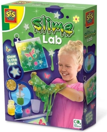 SES Slime sada svietiaca v tme