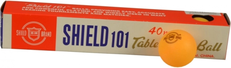 Oranžové pingpongové loptičky 6 ks 4 cm